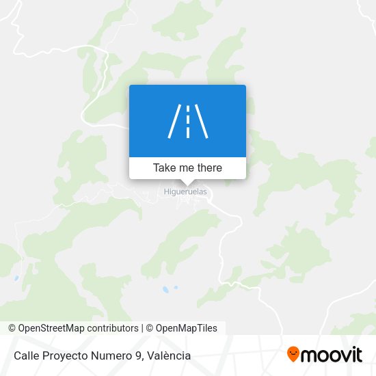 Calle Proyecto Numero 9 map