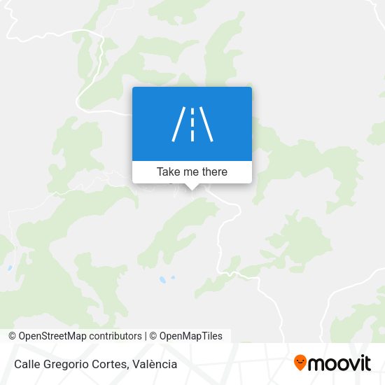 Calle Gregorio Cortes map