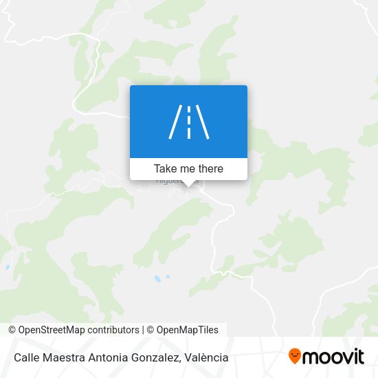 Calle Maestra Antonia Gonzalez map