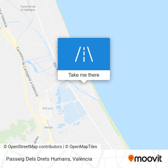 Passeig Dels Drets Humans map