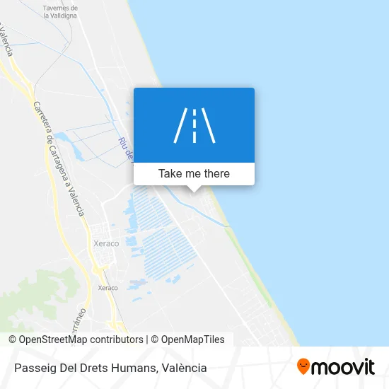 Passeig Del Drets Humans map