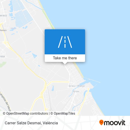 Carrer Salze Desmai map