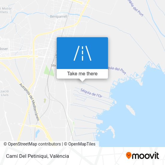 Camí Del Petiniqui map