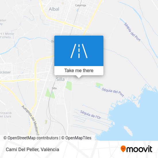 Camí Del Peller map