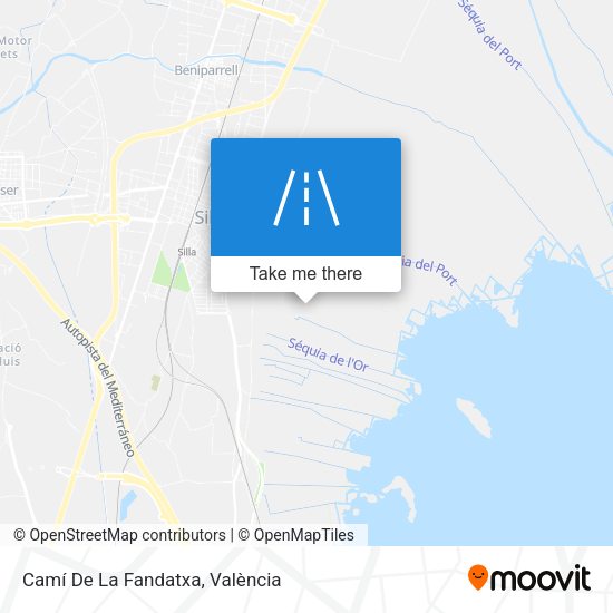 Camí De La Fandatxa map