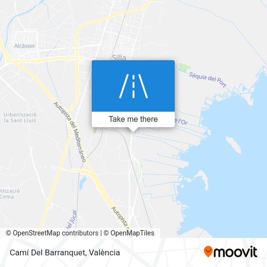Camí Del Barranquet map
