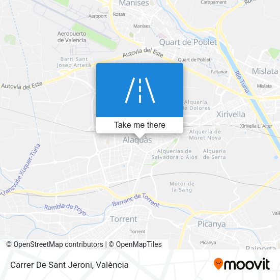Carrer De Sant Jeroni map