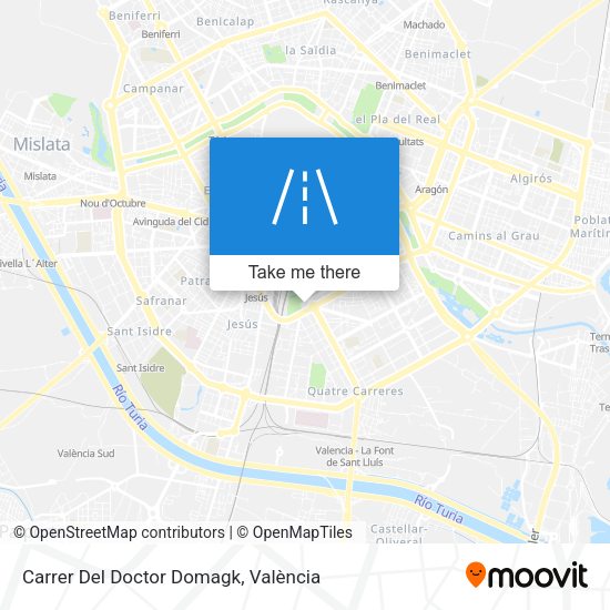 Carrer Del Doctor Domagk map