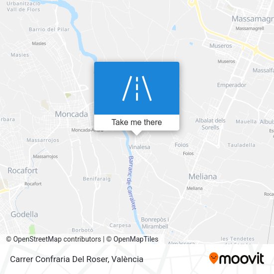 Carrer Confraria Del Roser map