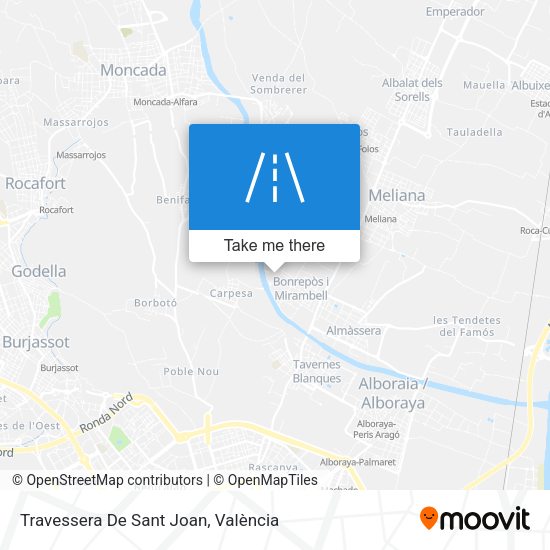 Travessera De Sant Joan map