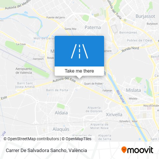 Carrer De Salvadora Sancho map