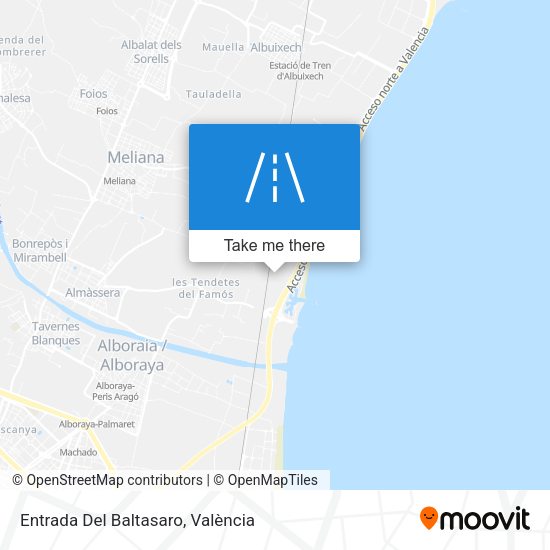 Entrada Del Baltasaro map