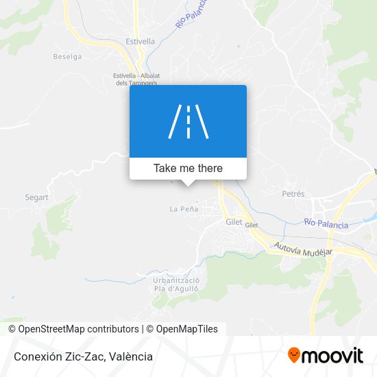 Conexión Zic-Zac map