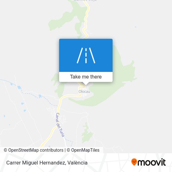 Carrer Miguel Hernandez map