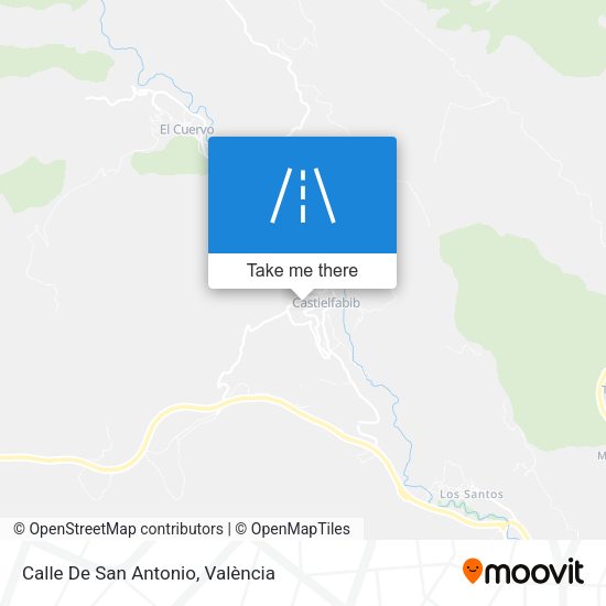 Calle De San Antonio map