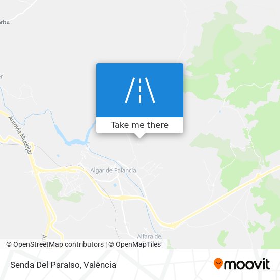 Senda Del Paraíso map