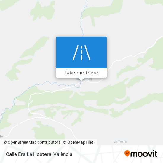 Calle Era La Hostera map