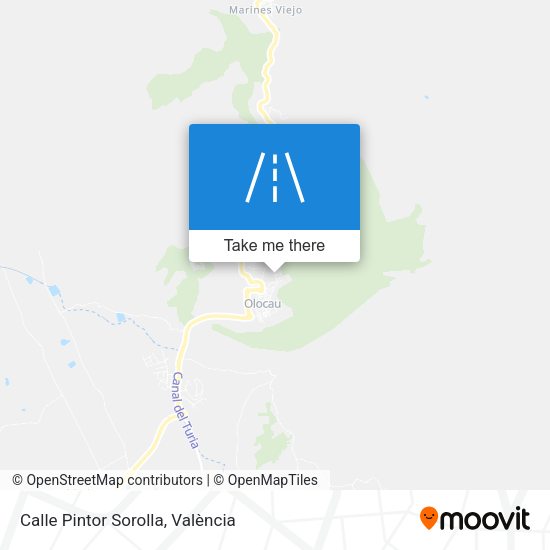 Calle Pintor Sorolla map