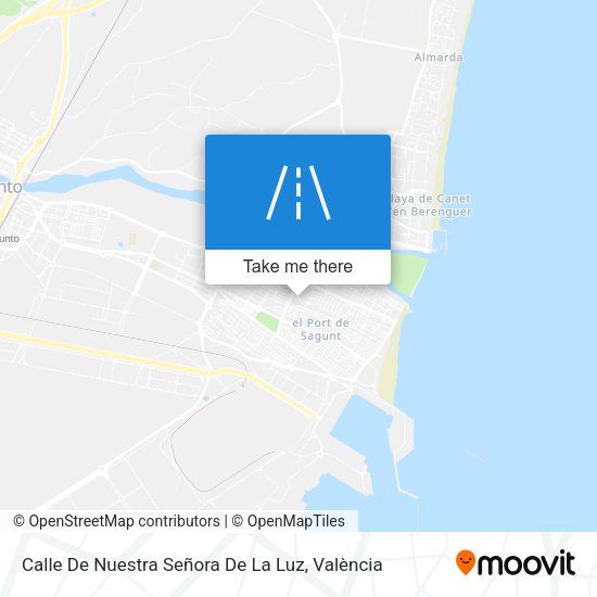 Calle De Nuestra Señora De La Luz map