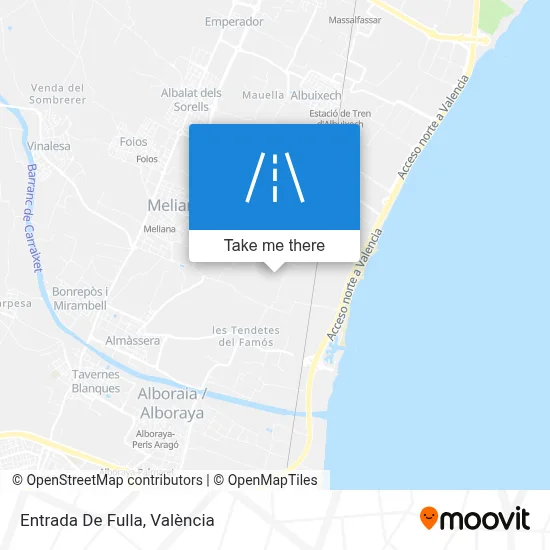 Entrada De Fulla map