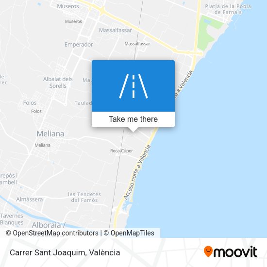 Carrer Sant Joaquim map