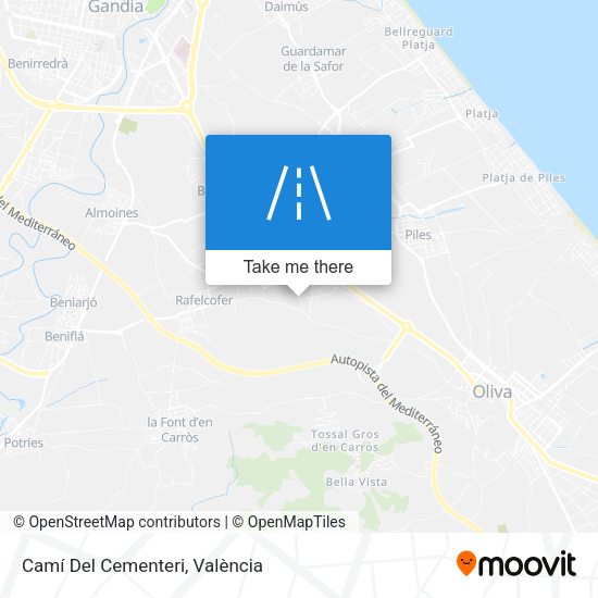 Camí Del Cementeri map