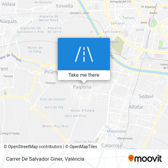 Carrer De Salvador Giner map