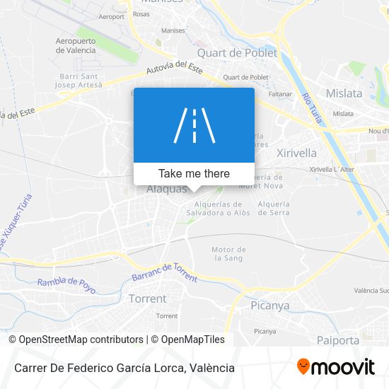 Carrer De Federico García Lorca map