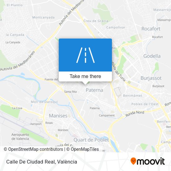 Calle De Ciudad Real map