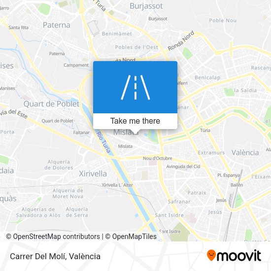 Carrer Del Molí map