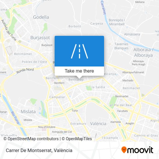 Carrer De Montserrat map