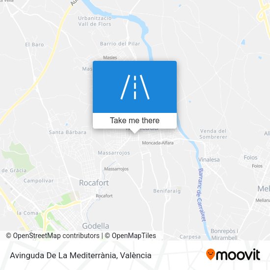 Avinguda De La Mediterrània map