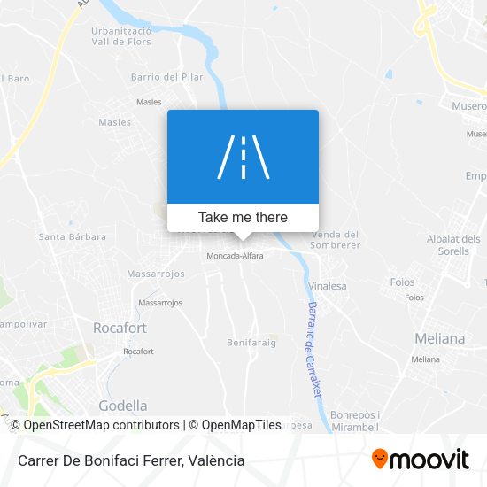 Carrer De Bonifaci Ferrer map