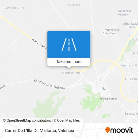 Carrer De L'Illa De Mallorca map