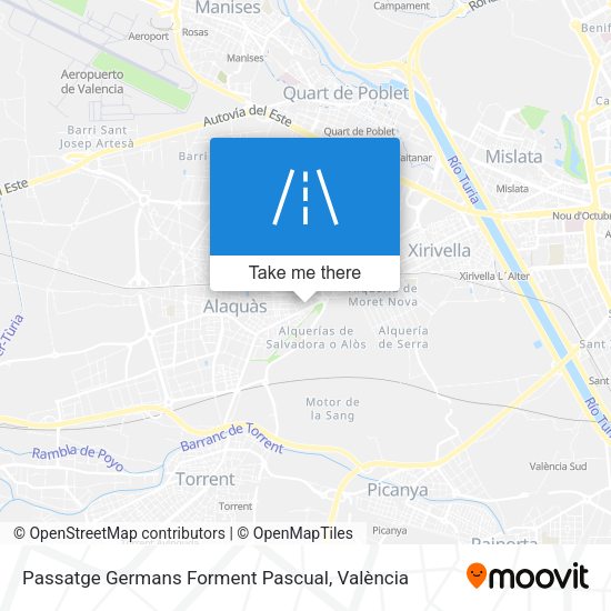 Passatge Germans Forment Pascual map