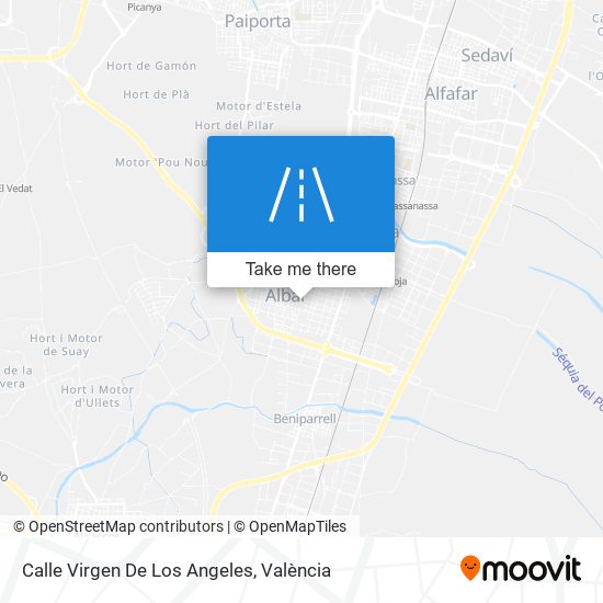 Calle Virgen De Los Angeles map
