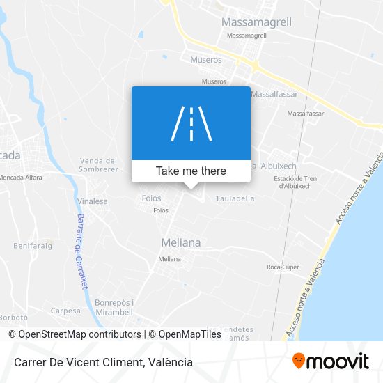 Carrer De Vicent Climent map