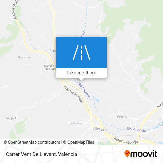 Carrer Vent De Llevant map