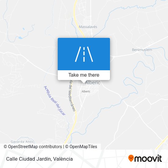 Calle Ciudad Jardín map