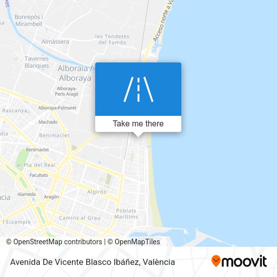 Avenida De Vicente Blasco Ibáñez map