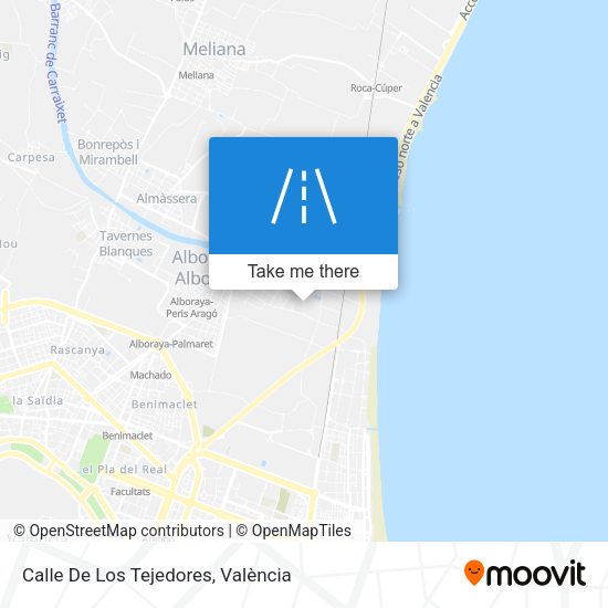Calle De Los Tejedores map