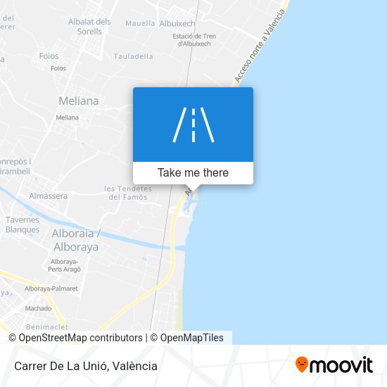 Carrer De La Unió map