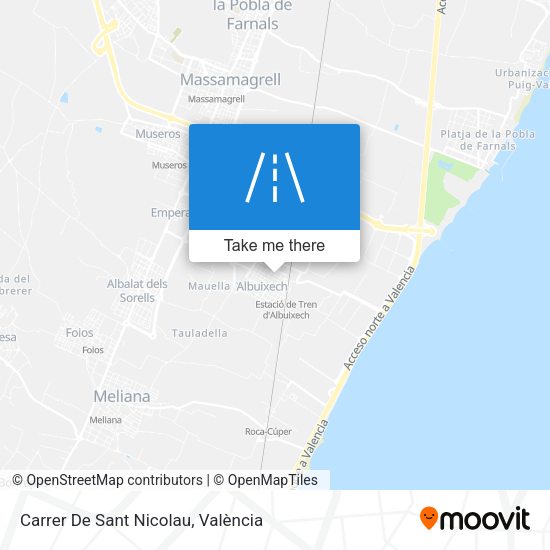 Carrer De Sant Nicolau map