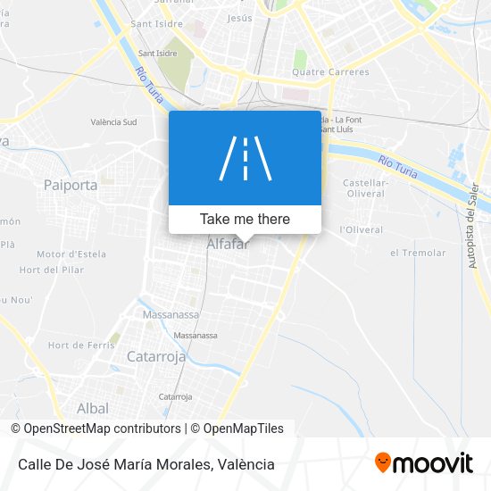 Calle De José María Morales map