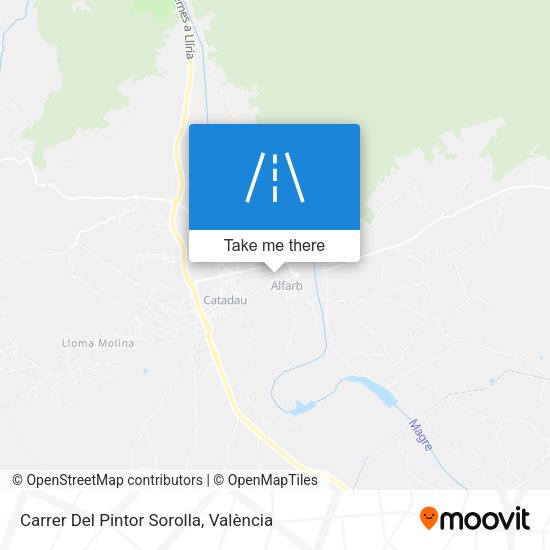 Carrer Del Pintor Sorolla map