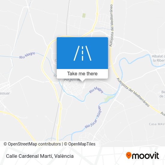 Calle Cardenal Martí map