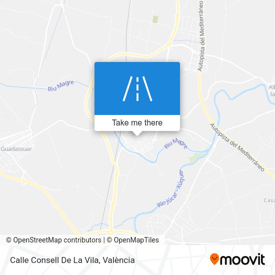 Calle Consell De La Vila map