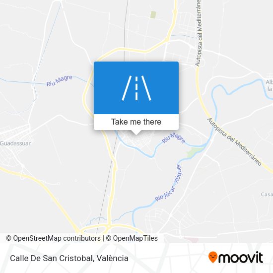 Calle De San Cristobal map