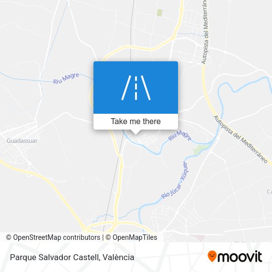 Parque Salvador Castell map