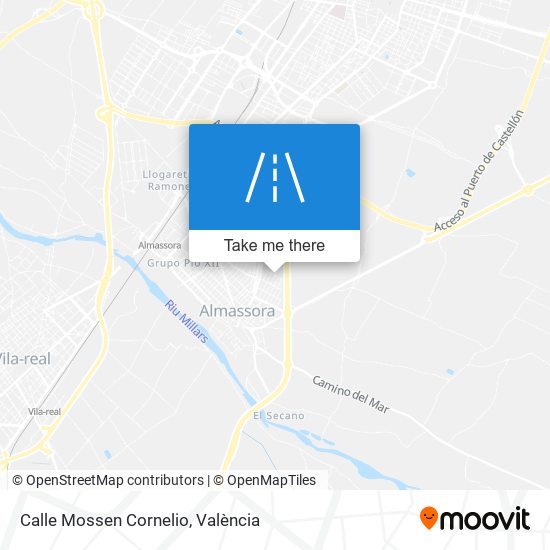 Calle Mossen Cornelio map